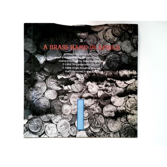 Simple Minds Up On The Catwalk 7" Vinyl Record UK Synth-Pop New Wave 1984 Virgin - Picture 4 of 4